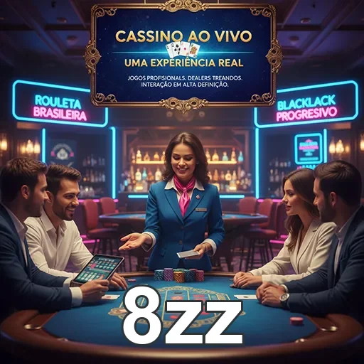 Ilustração de Descubra o aplicativo 8zz para uma experiência de cassino prática