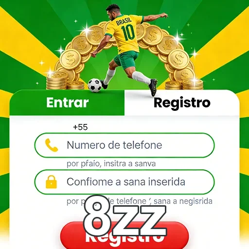 Ilustração de Acesse o 8zz com login rápido e seguro