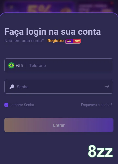 Jogador VIP acessando mesas ao vivo no 8zz